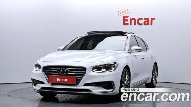 Hyundai Grandeur IG 2019 Белый из Кореи