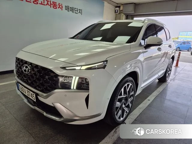 Hyundai The New Santa Fe 2021 Белый из Кореи