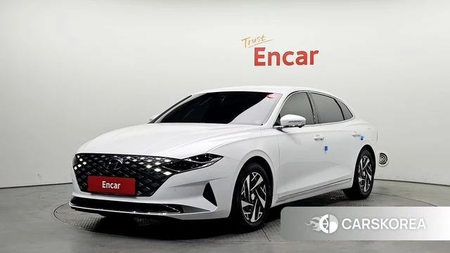 Hyundai The New Grandeur IG Hybrid 2020 Белый из Кореи