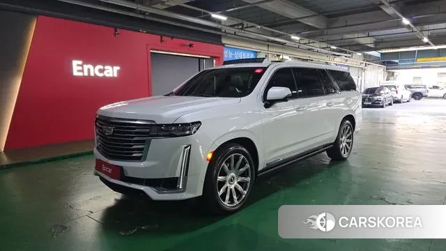Cadillac Escalade 5th Generation 2022 Белый из Кореи