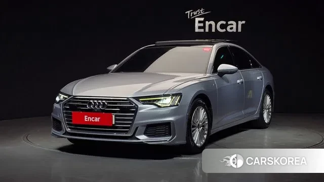 Audi A6 (C8) 2021 Серебряный из Кореи
