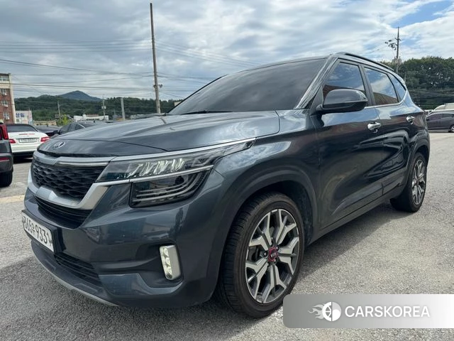 Kia Seltos 2019 Серый из Кореи