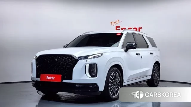 Hyundai Palisade 2021 Белый из Кореи