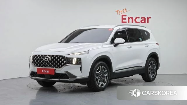 Hyundai The New Santa Fe 2023 Белый из Кореи