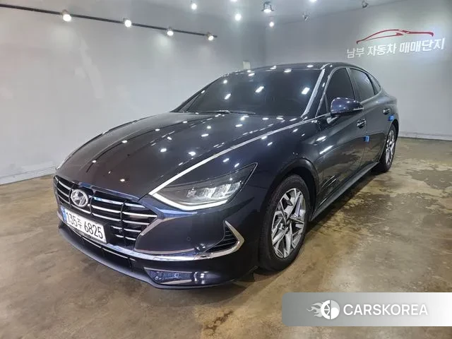 Hyundai Sonata (DN8) 2021 Синий из Кореи