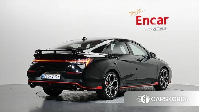 Hyundai The New Avante (CN7) 2025 Черный из Кореи