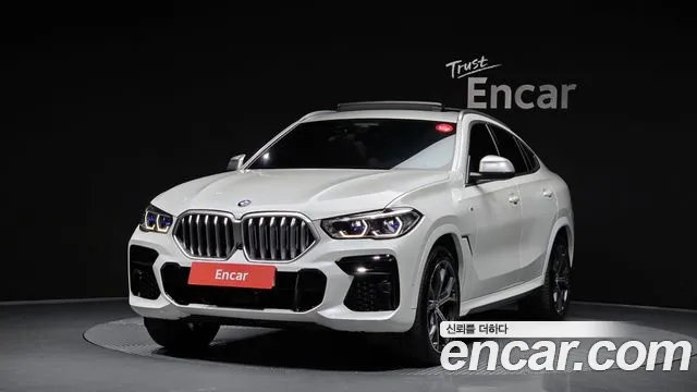 BMW X6 (G06) 2022 Белый из Кореи