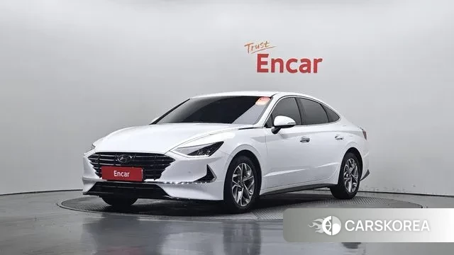 Hyundai Sonata (DN8) 2019 Белый из Кореи