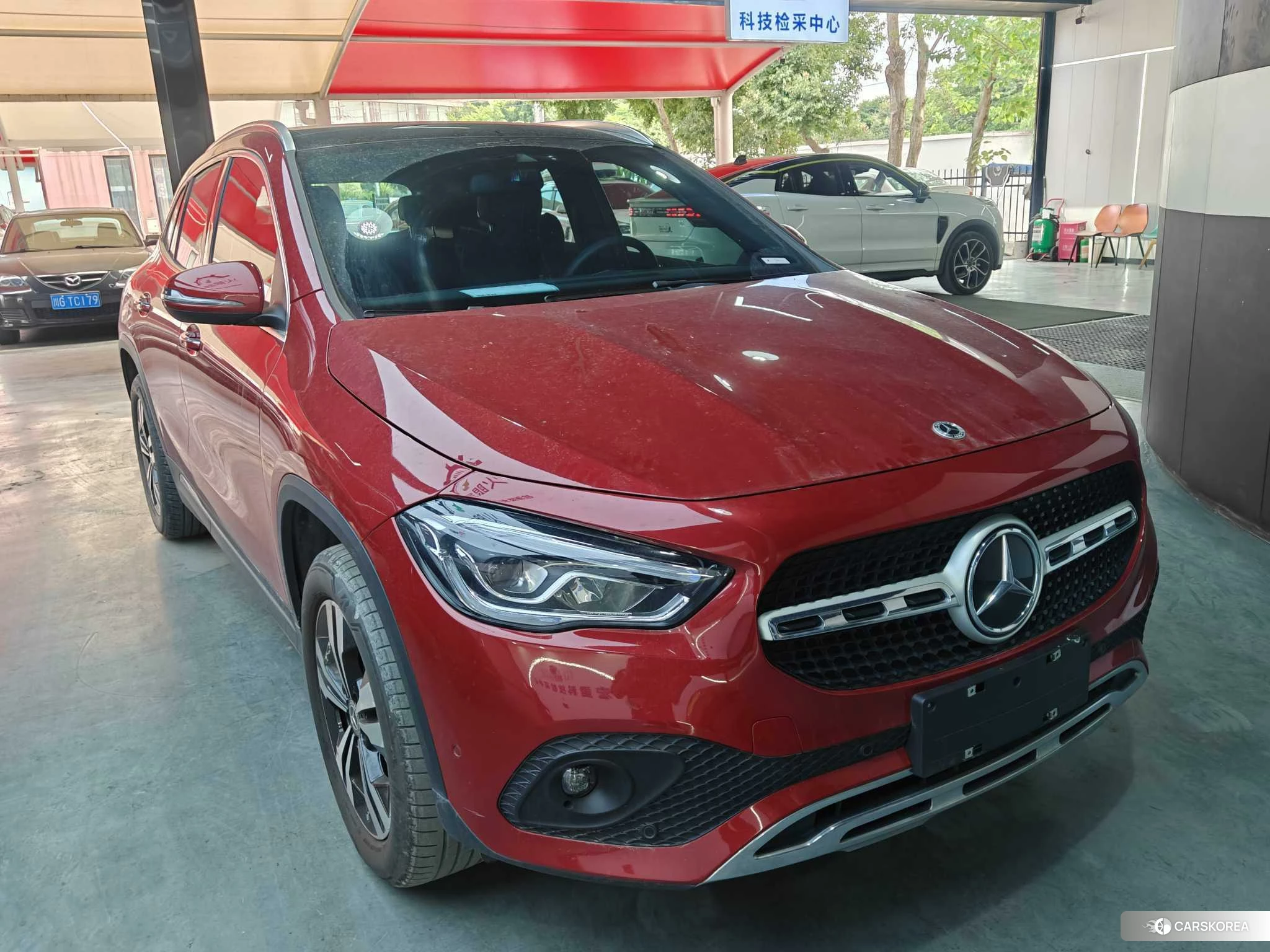 Mercedes-Benz GLA 2022 Красный из Китая