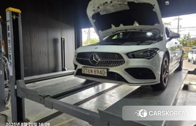 Mercedes-Benz CLA-Class C118 2022 Белый из Кореи