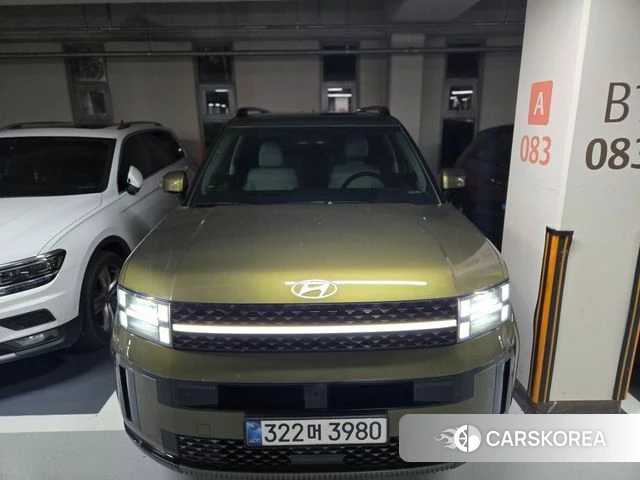 Hyundai Santa Fe (MX5) 2024 Зеленый из Кореи