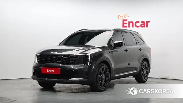 Kia The New Sorento 4th Generation 2023 Серый из Кореи