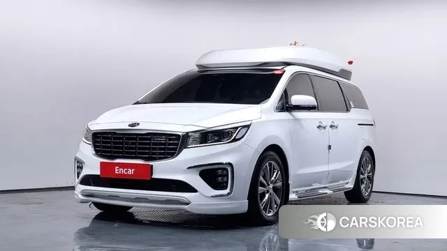 Kia The New Carnival 2019 Белый из Кореи