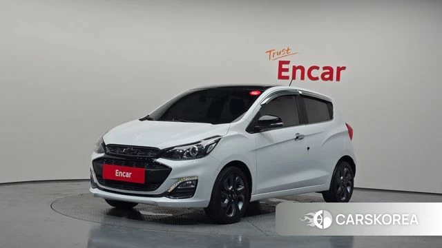 Chevrolet (GM Daewoo) The New Spark 2021 Белый двухцветный из Кореи
