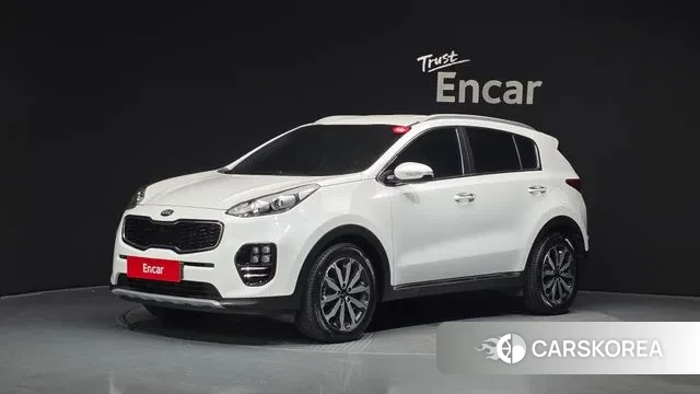 Kia Sportage 4th Generation 2018 Белый из Кореи