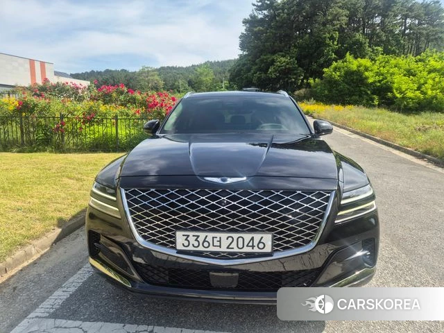 Genesis GV80 2022 Черный из Кореи