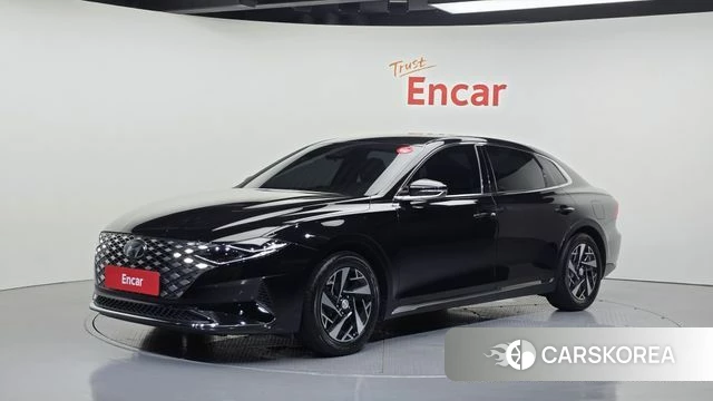 Hyundai The New Grandeur IG Hybrid 2021 Черный из Кореи