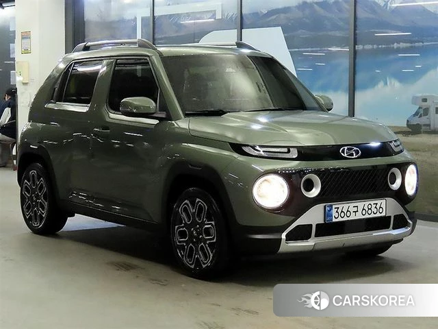 Hyundai Casper 2021 Зеленый из Кореи