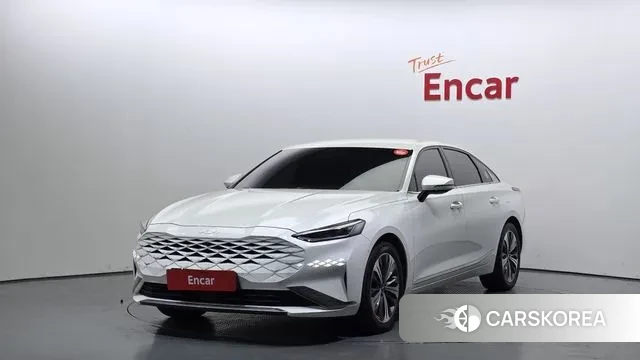 Kia K8 2022 Белый из Кореи