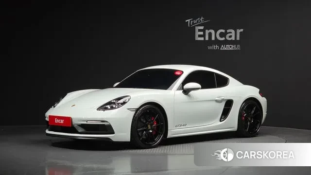 Porsche 718 Cayman 2023 Белый из Кореи