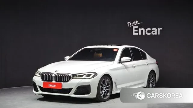 BMW 5 Series (G30) 2022 Белый из Кореи