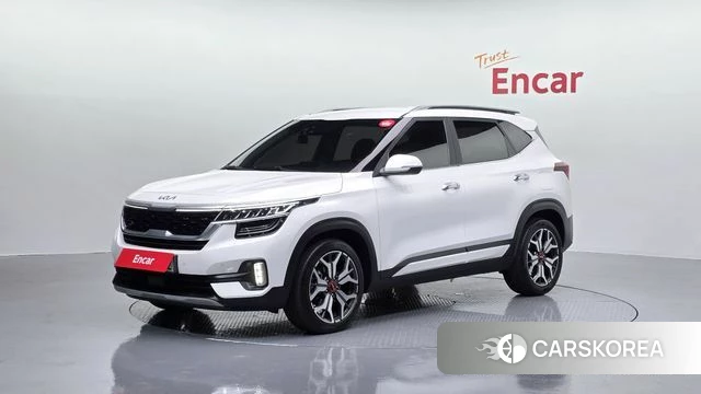 Kia Seltos 2022 Белый из Кореи