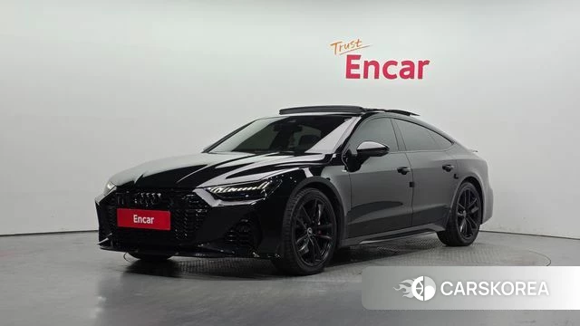 Audi A7 (4K) 2022 Черный из Кореи