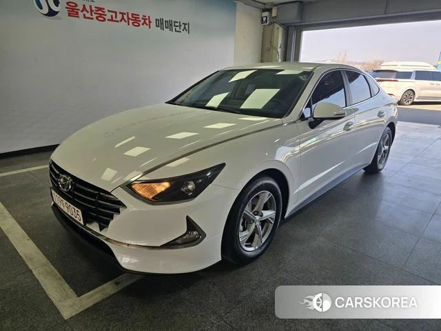 Hyundai Sonata (DN8) 2022 Белый из Кореи