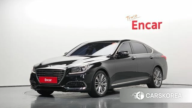 Genesis G80 2018 Черный из Кореи