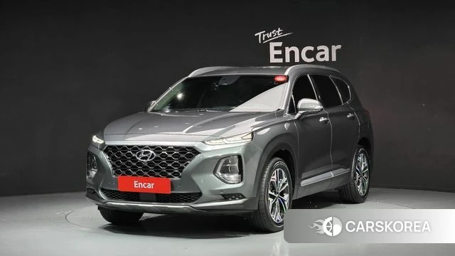 Hyundai Santa Fe TM 2019 Серый из Кореи
