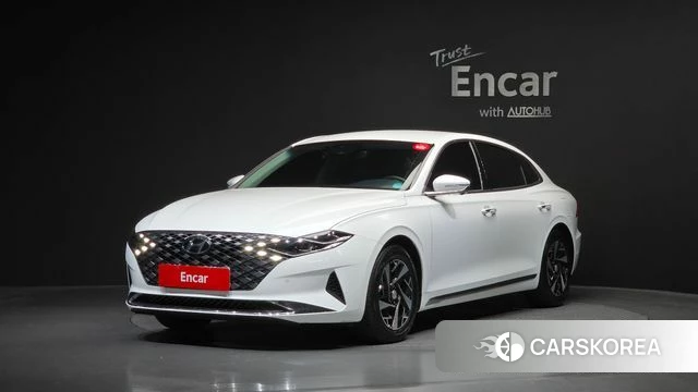 Hyundai The New Grandeur IG Hybrid 2022 Белый из Кореи