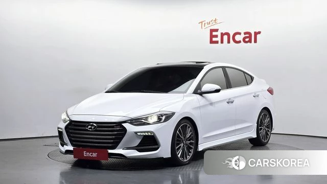 Hyundai Avante AD 2018 Белый из Кореи