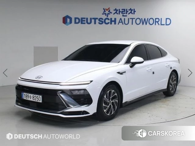 Hyundai Sonata D Edge Hybrid (DN8) 2024 Белый из Кореи