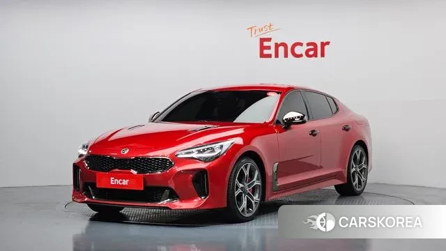 Kia Stinger 2018 Красный из Кореи