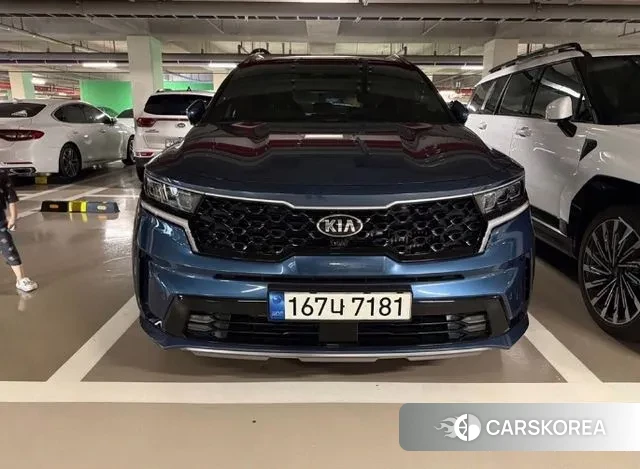 Kia Sorento 4th Generation 2021 Синий из Кореи