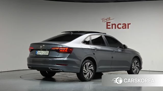 Volkswagen 7th Generation of Jetta 2021 Серый из Кореи