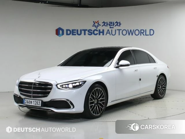 Mercedes-Benz S-Class W223 2024 Белый из Кореи