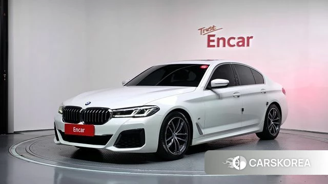 BMW 5 Series (G30) 2021 Белый из Кореи