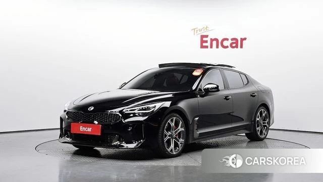 Kia Stinger 2019 Черный из Кореи