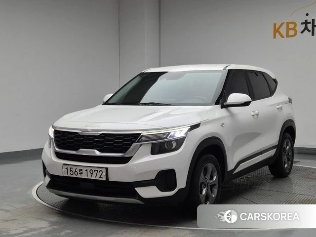 Kia Seltos 2021 Белый из Кореи