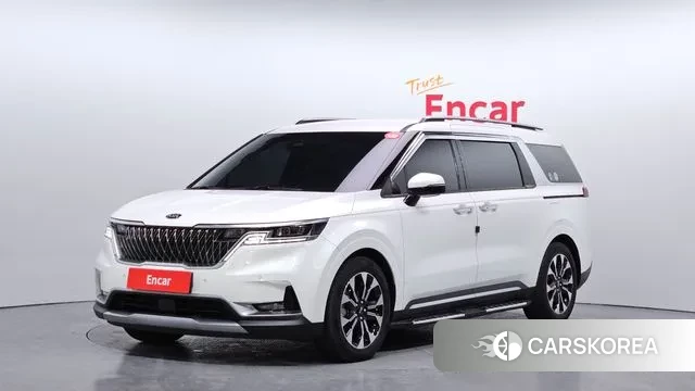 Kia Carnival 4th generation 2021 Белый из Кореи