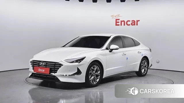 Hyundai Sonata (DN8) 2019 Белый из Кореи