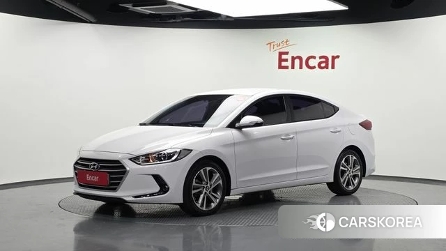 Hyundai Avante AD 2018 Белый из Кореи