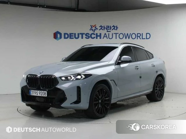 BMW X6 (G06) 2025 Серый из Кореи
