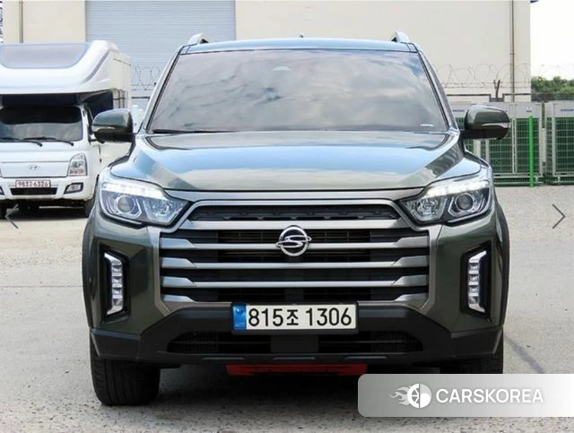 Ssangyong The New Rexton Sport 2022 Зеленый из Кореи