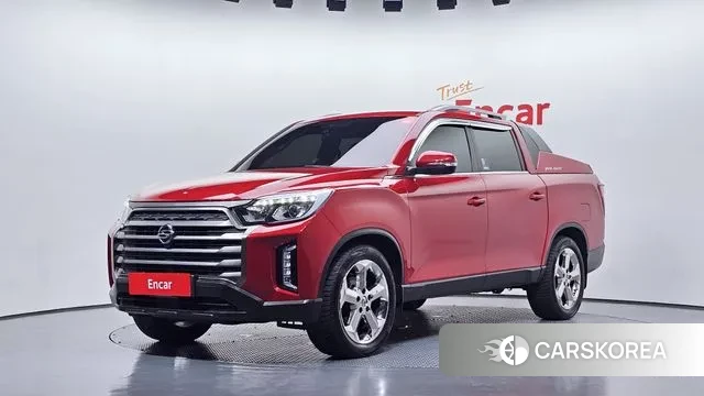 Ssangyong The New Rexton Sport 2021 Красный из Кореи