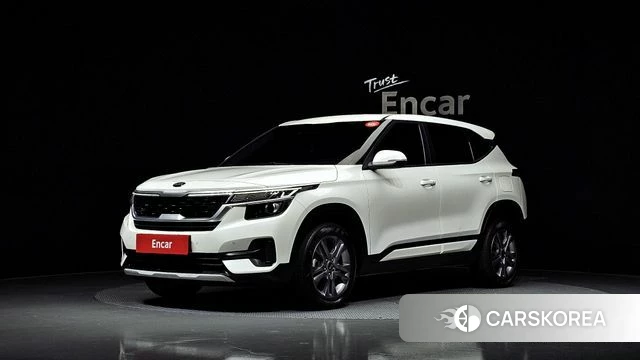 Kia Seltos 2021 Белый из Кореи