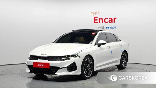 Kia K5 3rd generation 2022 Белый из Кореи