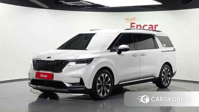 Kia Carnival 4th generation 2021 Белый из Кореи