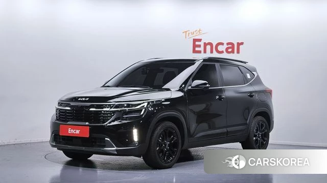 Kia The New Seltos 2023 Черный из Кореи
